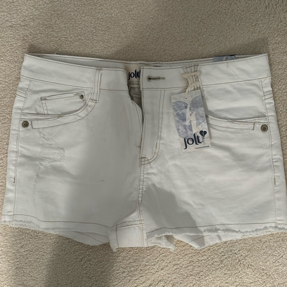 Unworn Jolt jean shorts